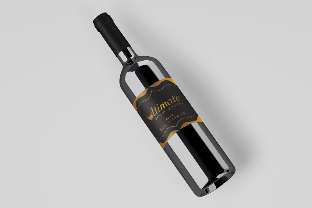 Graphic Design Services - Wine bottle label design and printing