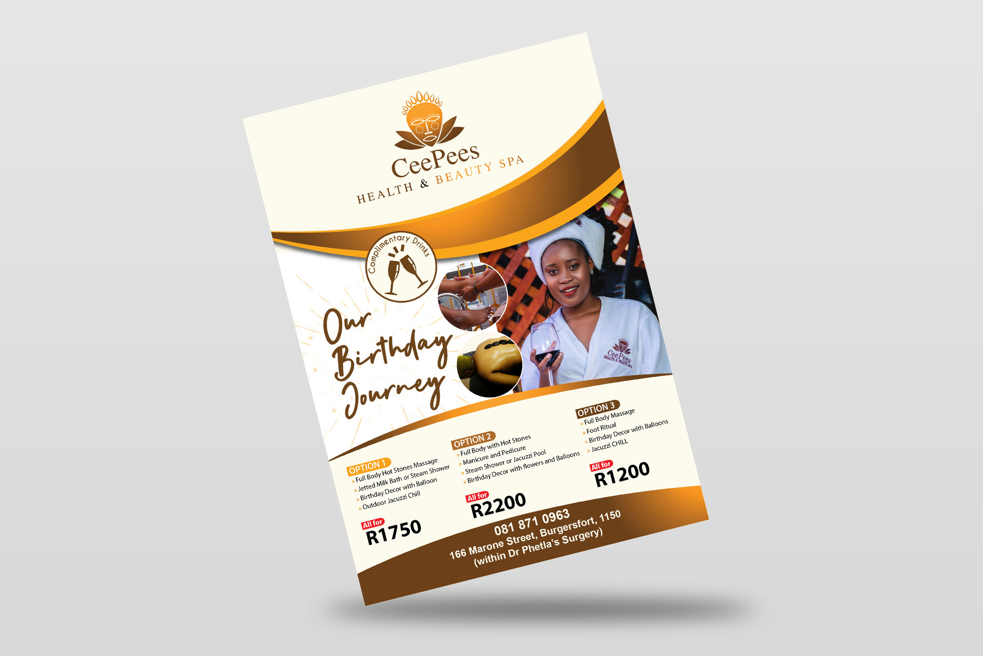 A5 Digital or Print Flyer Design, Layout and Printing